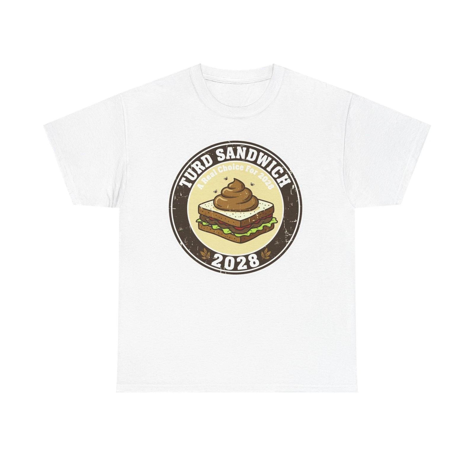 Turd Sandwich 2028 Graphic Unisex Heavy Cotton Tee S