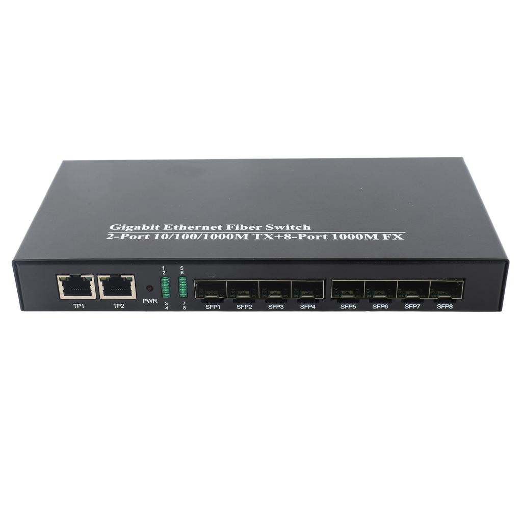 Gigabit Ethernet Fiber Switch 1.25G SFP Fiber Transceiver 101001000Mbs