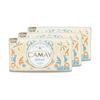 Camay Natural International Beauty Soap With Cedarwood&Bergamot(Buy 2 Get 1 Free) Combo Pack Offer,Indulging French Fragrance,Moisturizing Bathing Bod