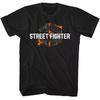 Street Fighter Graffiti Logo T-Shirt - Black Unisex T-Shirt
