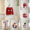 Christmas Pendant Tops Schoolbag Gloves Solder Design Tree Decoration Festive Hanging Holiday Decoration