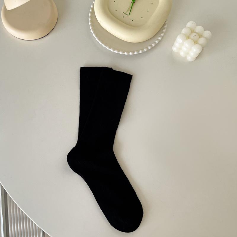 Seasonal Thin Socks Are Hollow And Versatile Socks Style Sweet Mid-Tube Women'S Socks