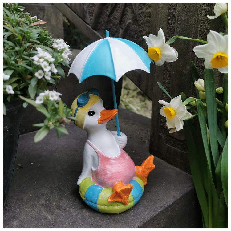 Outdoor Garden Duck Ornaments for Yard, Villa, Courtyard, Balcony, and Landscaping Decor