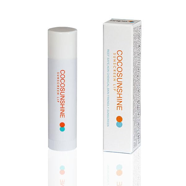 Snipe Sunscreen UV Lip Made in Contains Cherry Blossom No Coco Sunshine Sunscreen Clear White Balm, Japan, Extract, Chemical-Free, Paraben-Free,