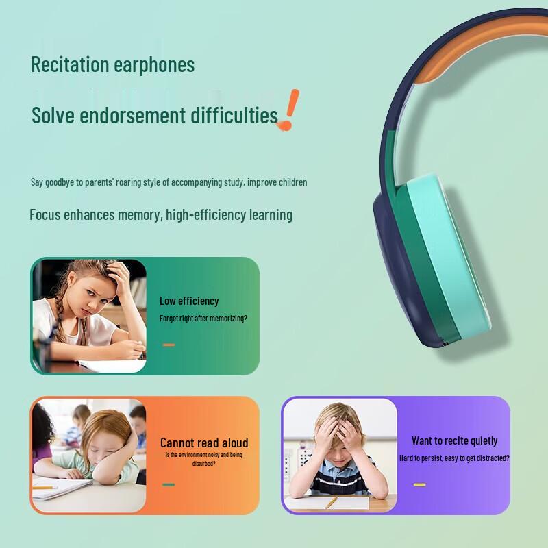 Newmine TB205 Wireless Learning & Reading Headset