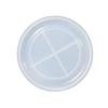 DIY Coaster Plate Molds Round Small Tea-Cup Mat Silicone Molds Epoxy Resin Molds