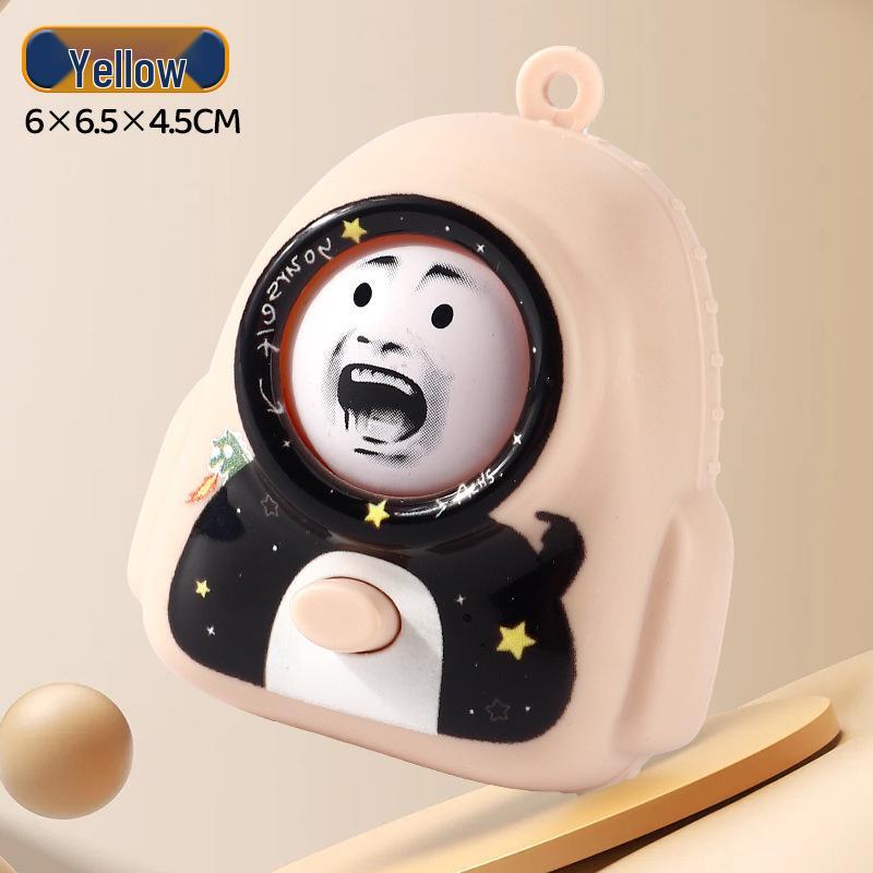 

Ключница-рюкзак с меняющимся лицом Гуфи: Креативный вращающийся кулон-игрушка для пар