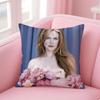 NNicole Kidman Cushion Cover Pillow Case Soft Friendly Fabric  Concealed Zipper