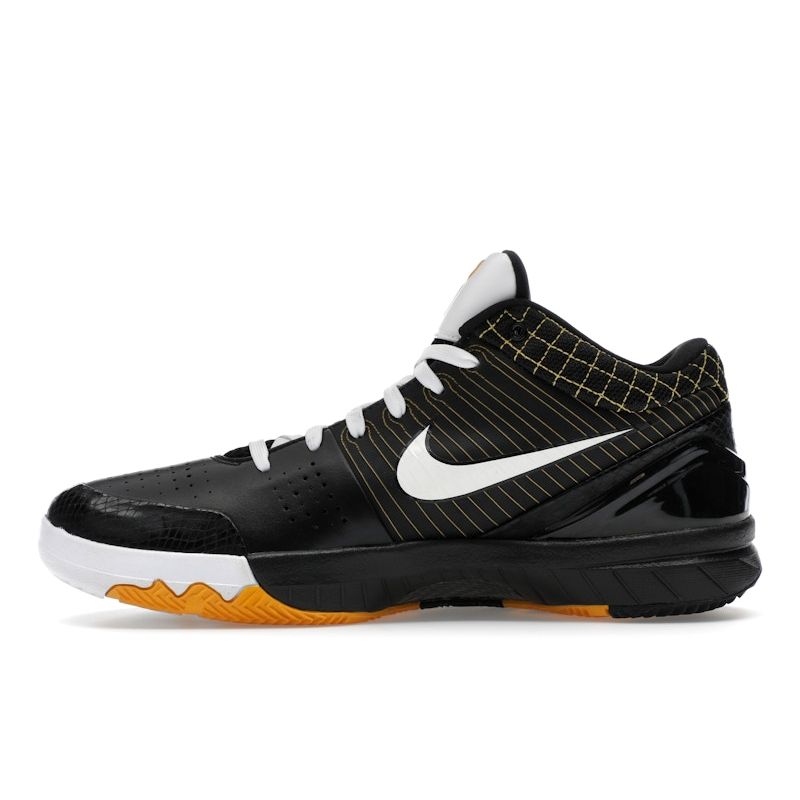 Nike Zoom Kobe 4 Del Sol Men Sneakers Black White-Del-Sol 344335-011