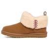 New Classic Ultra Mini Boot Heritage Braid Chestnut Women's 1151750-CHE