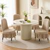 Jacquard Arc Chair Cover Elastic Chair Seat Cover New Dining Chair Cover  Dining Room