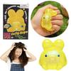 Rabbit Colored Decompression Ball Squishytoy Slow Rising Stress Easing Ball Fidget Toy Jelly Squeeze Fun Kids Adult Easter Gift
