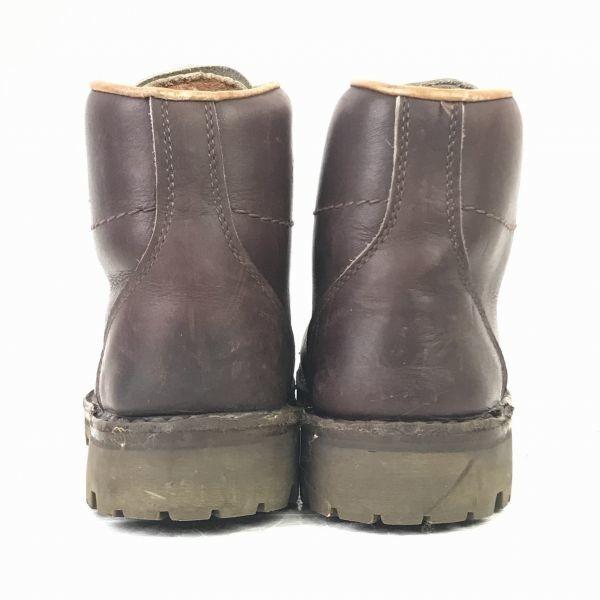 80s-90s Italy vintage Palons leather trekking boots 39 24.5 brownish(USED)