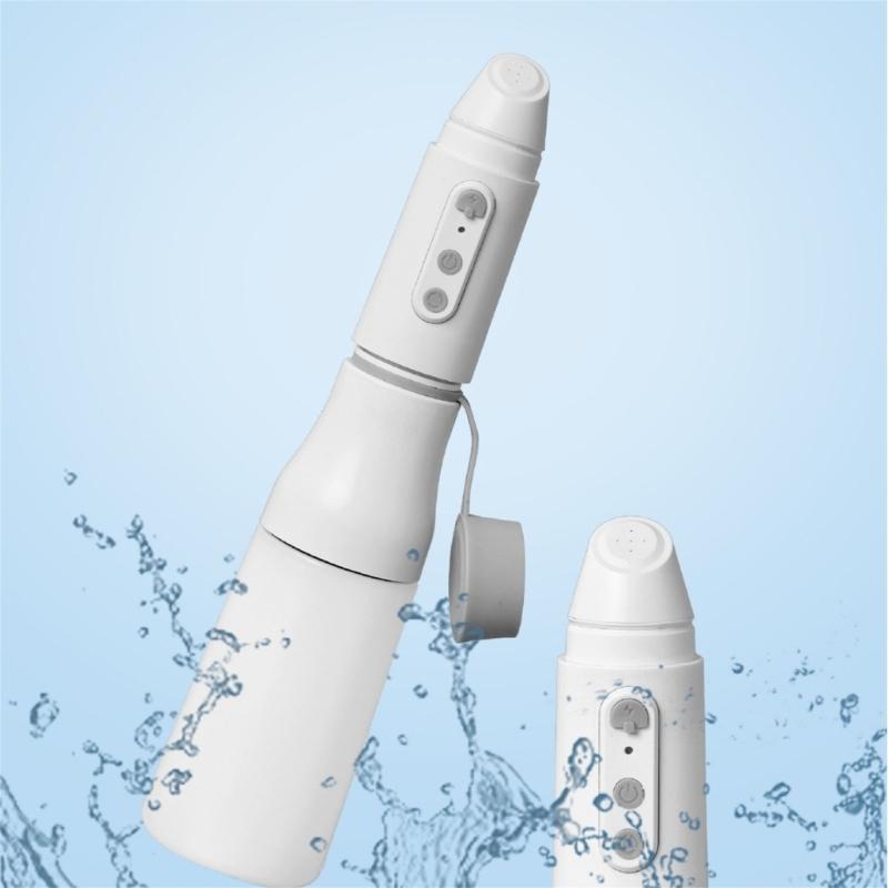 Space Efficient Manual Cleanser Featuring Flexible Water Tank And IPX7 Resistance For Outdoor Use