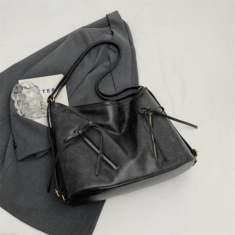 Multi-Function Backpack Soft Leather Women's Shoulder Bag Large Capacity Tote Bag Underarm Bag