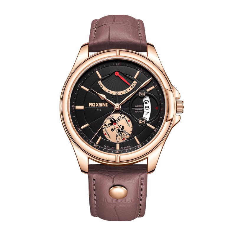 2025 Waterproof Men's Quartz Watch: Date Display & Casual Business Style