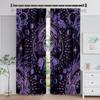 Tarot Mandala Spiritural Vibrant Window Panel Drapes in Children Bedroom Living Room Hall Treatments Kitchen Decoration Drapes Blinds