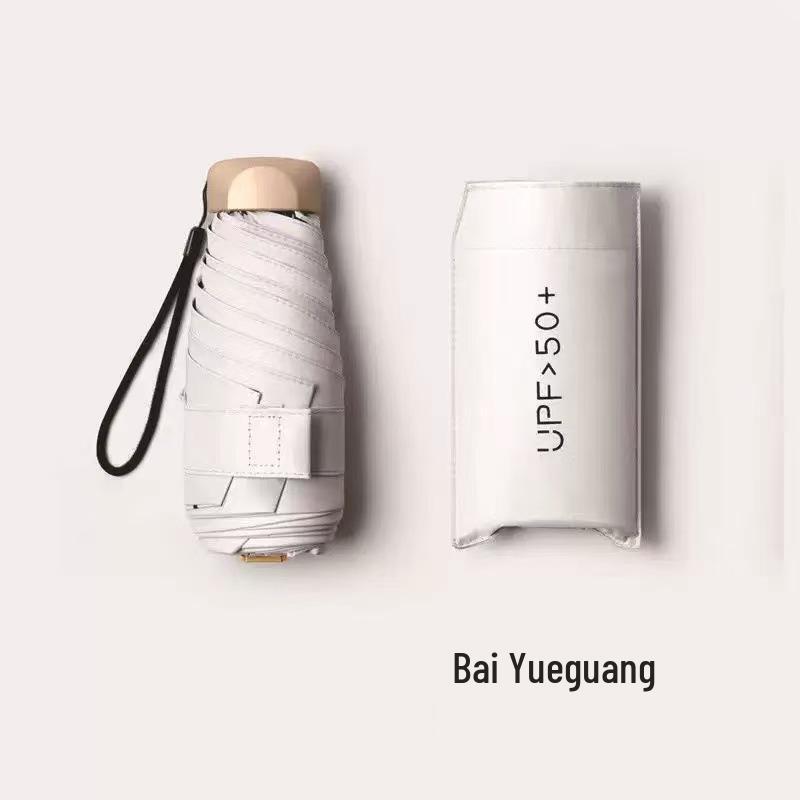 50% Off: Ultra-Light, Dual-Use Sun & Rain Pocket Umbrella for Men and Women - Mini Capsule, Five-Fold Design