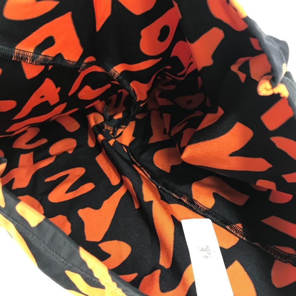 Louis Vuitton MonogramGraffiti Bottoms Pants All-over Pattern Pants Orange/Black