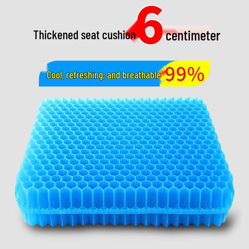 Extra Large Honeycomb Cooling Gel Seat Cushion for Office & Car