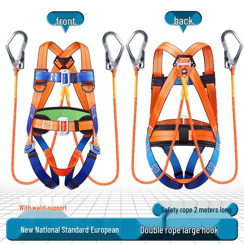 Junshi Full-Body Safety Harness for High-Altitude Work