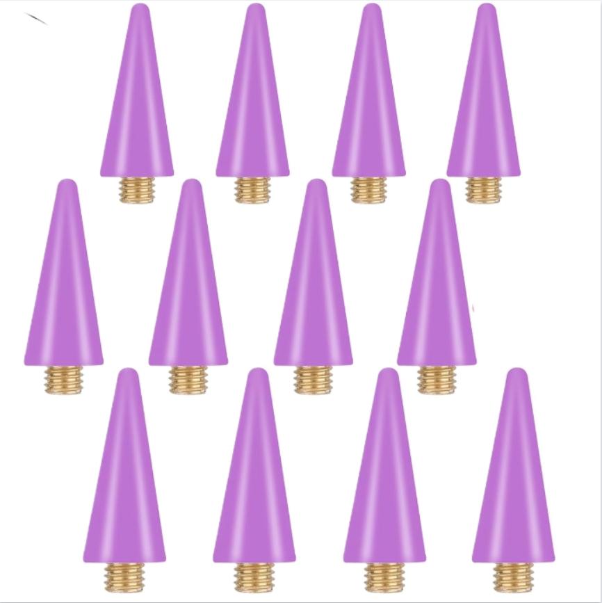 16/21 Stück Nagel Strass Aufheber Ersatz Wachskopfspitzen Strass Aufheber Werkzeug Wachsspitze für Nagel Punktierstift