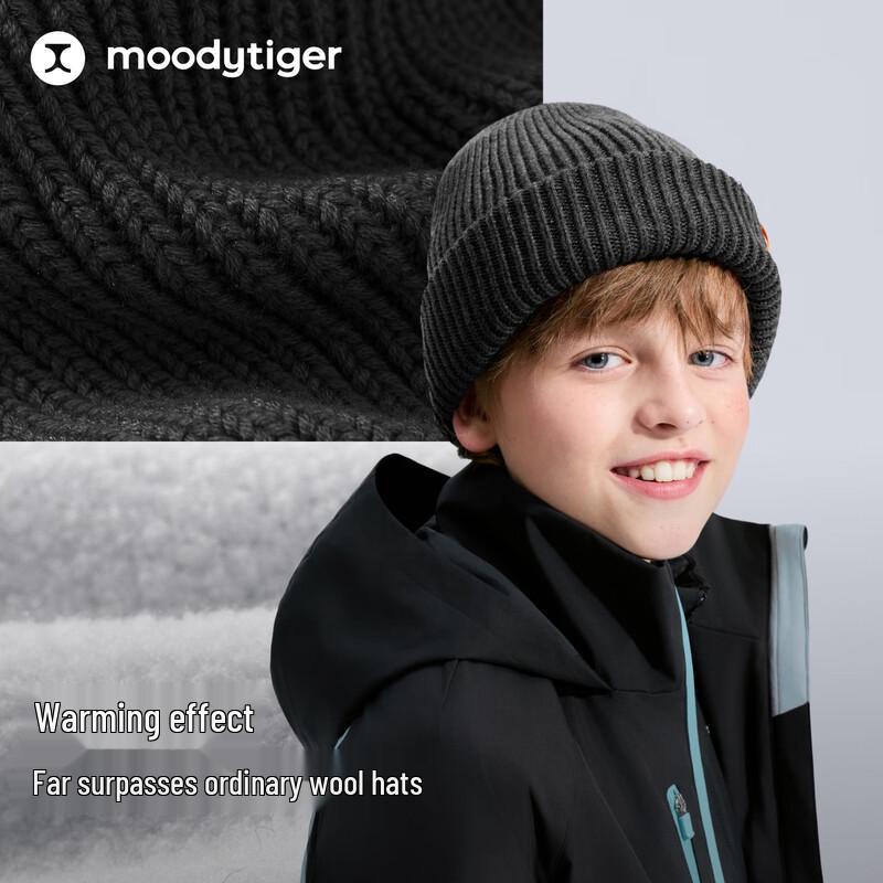 Moodytiger Kids Fleece-Lined Knitted Beanie M