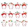 Sparkle Christmas Headband for Womens Girls Daily Wearing Photo Props Party Fancy Dress Cosplay Hair Accessories