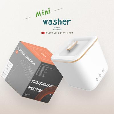 Mini Portable Washing Machine Ultrasonic Blue Light Steriliza Washer