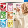 10 Pcs Reusable Refrigerator Magnets, Colorful Jar Design for Fridge, Storage Cabinet and Dishwasher Decor, Holiday and Birthday Gifts