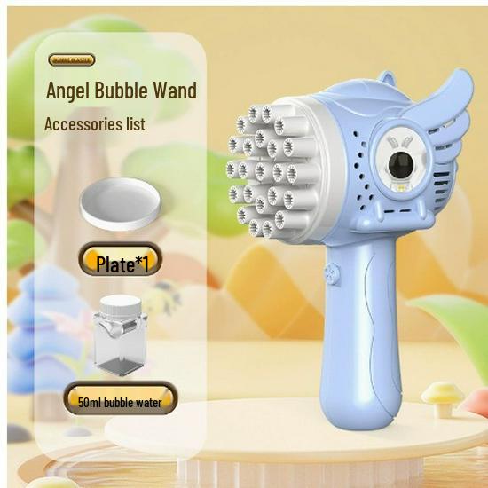 

2025 Multi-Hole Electric Bubble Gun Toy for Kids – Fun Bubble Blaster for Boys and Girls