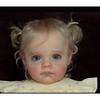 58cm/23inch Unpainted Reborn Toy Realistic Newborn Baby Interactive for Doll DIY for Doll Kit with Vinyl for Head Legs A