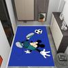 Mickey Mouse Castle Fantasy Disney Cartoon Theme Anti-Slip Rug - Polyester, Home Decor, Suitable for Bedrooms, Living Rooms, Doorways, and Studios