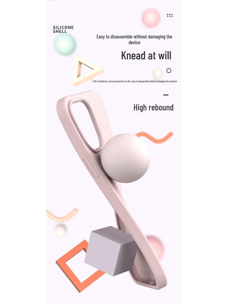 Magnetic Liquid Silicone Protective Case for iPhone 15 Pro Max - Drop-proof, Skin-friendly, with Animation Pop-up Feature