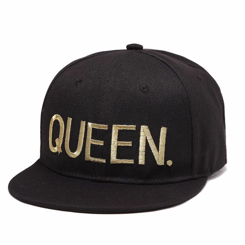 Kingqueen Embroidered Baseball Cap With Adjustable Fit For Streetwear Fans Queen