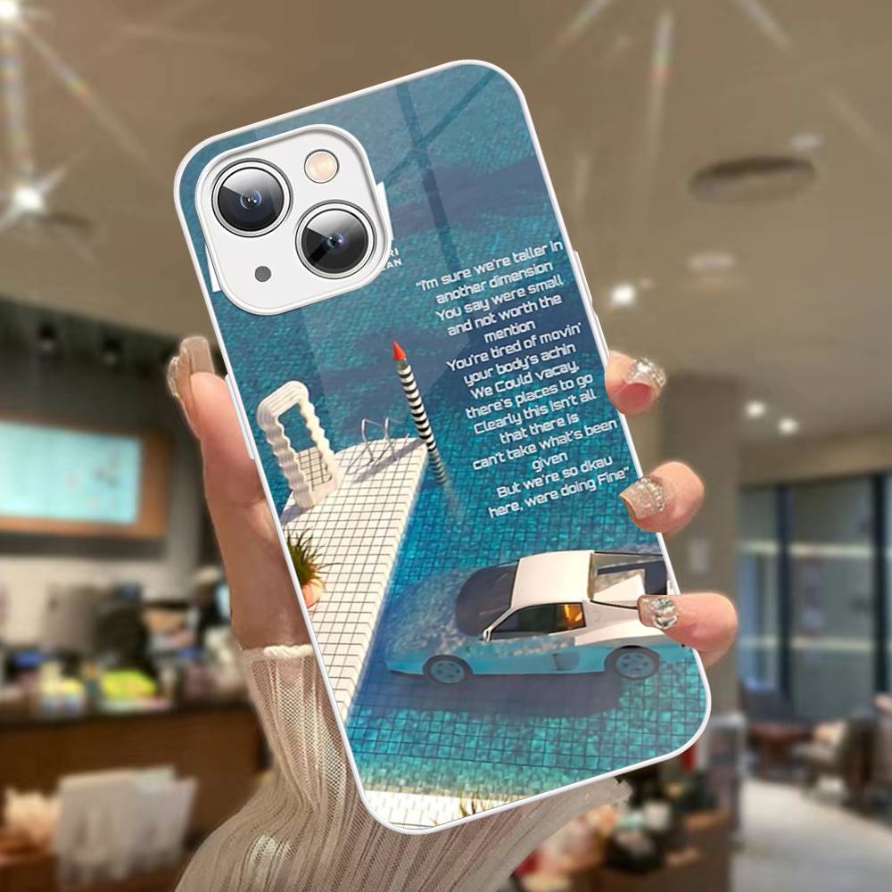 

Frank Singer Cool Ocean Tempered Glass For Iphone 14 13 12 11 Pro Mini XS MAX 14Plus X XS XR Fundas iphone 13