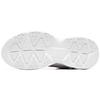 Anta Lifestyle Series Non-Slip Wear-Resistant Low-Top Dad Shoes Women sneaker Silver White 92938862-3