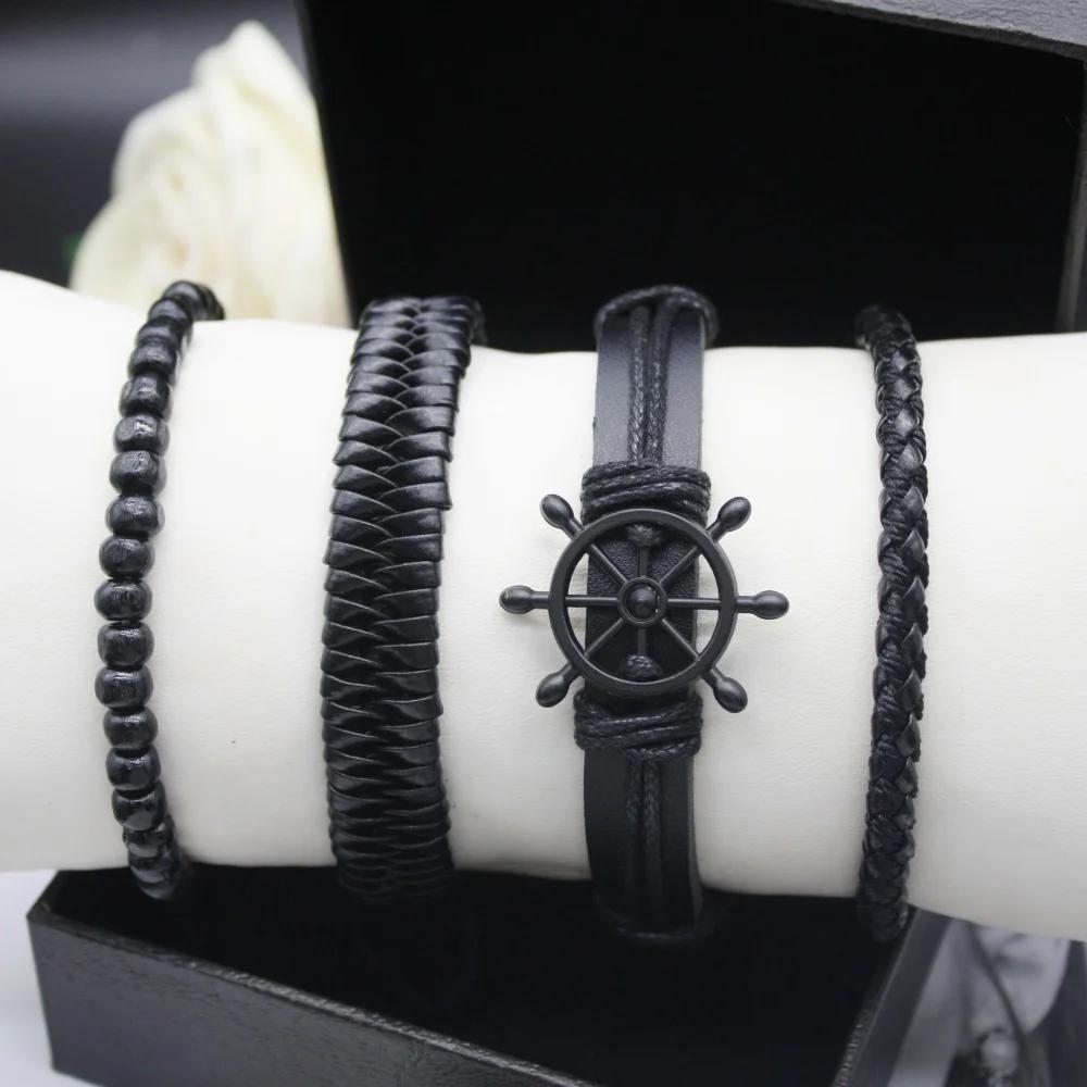 5pcs Set New Automatic Watches for Men Fashion Simple Light Luxury Quartz Watch Bracelets Box Gift for Men