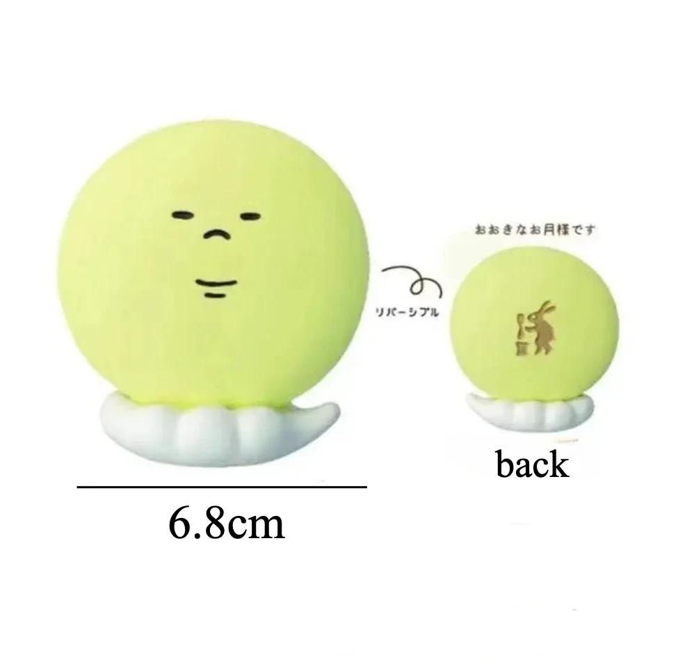 Mid-Autumn Festival Decoration Kawaii Mini Doll Ornaments Cute Mooncake Cat Desktop Decor DIY Scene Room Decoration Wholesales