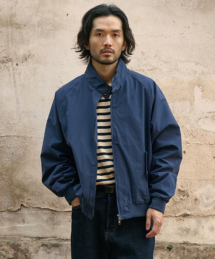 Heavyi Harrington Jacket_Navy