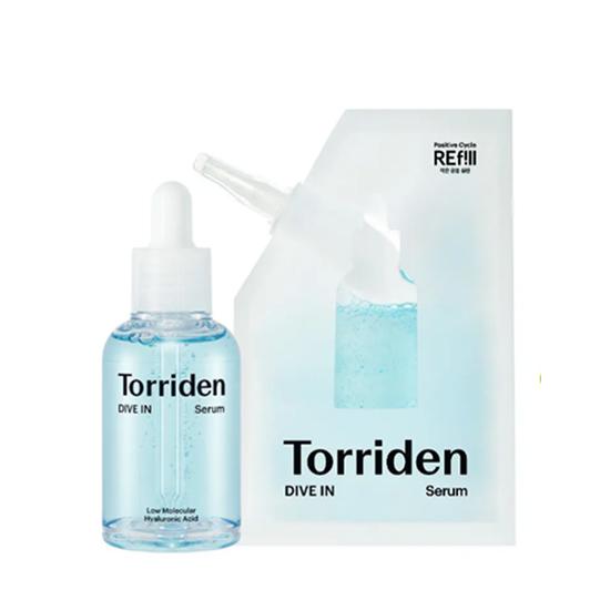 Torriden Dive-In Low-Molecular Hyaluronic Acid Serum 50ml Refill Edition (+ 50ml Refill Pack)
