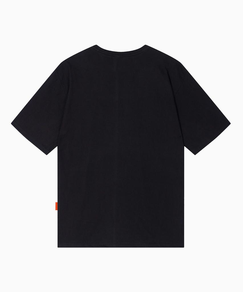 FREEMARIO Tourism Arch Logo T-Shirt [Black]