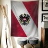 Republik Österreich Wandteppich Ästhetischer Wandbehang Bedruckter Stoffdecke Dekorative Wandteppiche für Schlafzimmer Wohnzimmer Heimdekoration