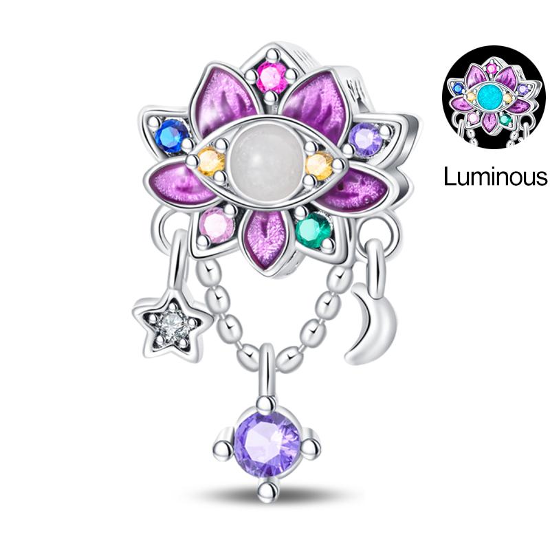 Newcopper Sparkling Zircon Devil'S Eye Horus' Eye Best Wishes Lucky Charms Beads Fit Pan Original Bracelets Diy Jewelry