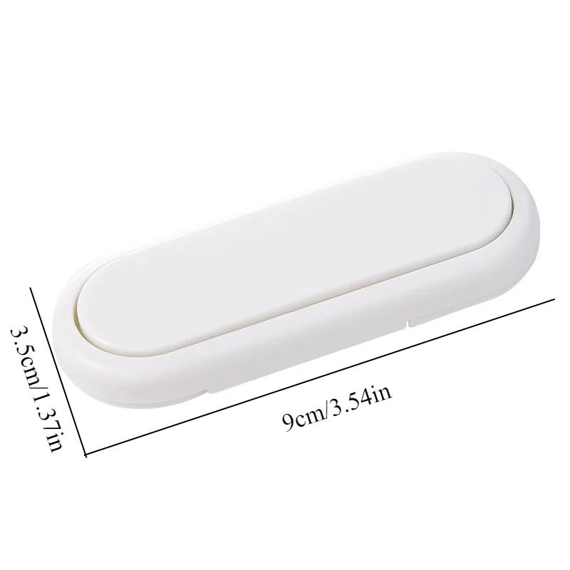 3pcs Anti-Pinch Safety Locks - Multifunctional Hand&Cabinet Door Locks for Refrigerator,Drawer Protection,Plastic,Refrigerator Locks,Protective Lock