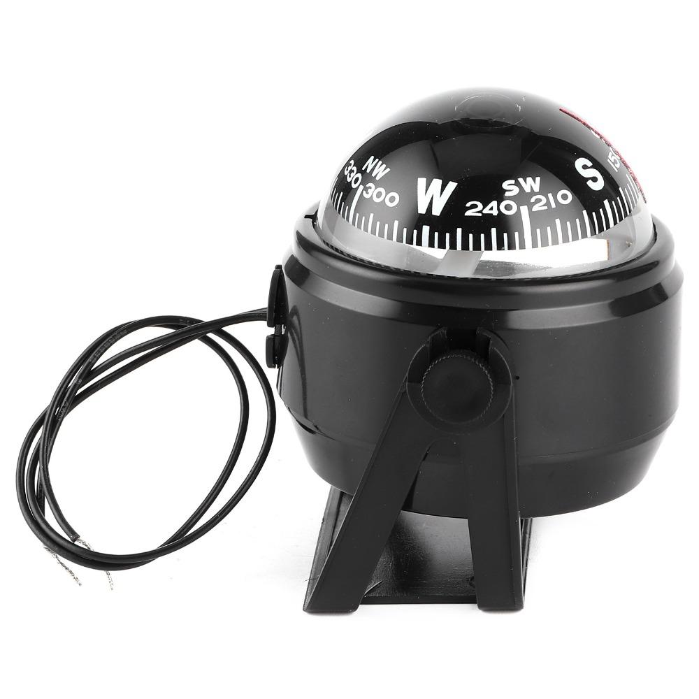 Digital Display Marine Electronic Compass 12V Power Boat Navigation Compass  Caravan Use