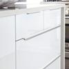 Long Strip Cabinet Pulls Aluminum Zinc Zinc Alloy Kitchen Handles Hardware Furniture Handles  Wardrobe Drawer