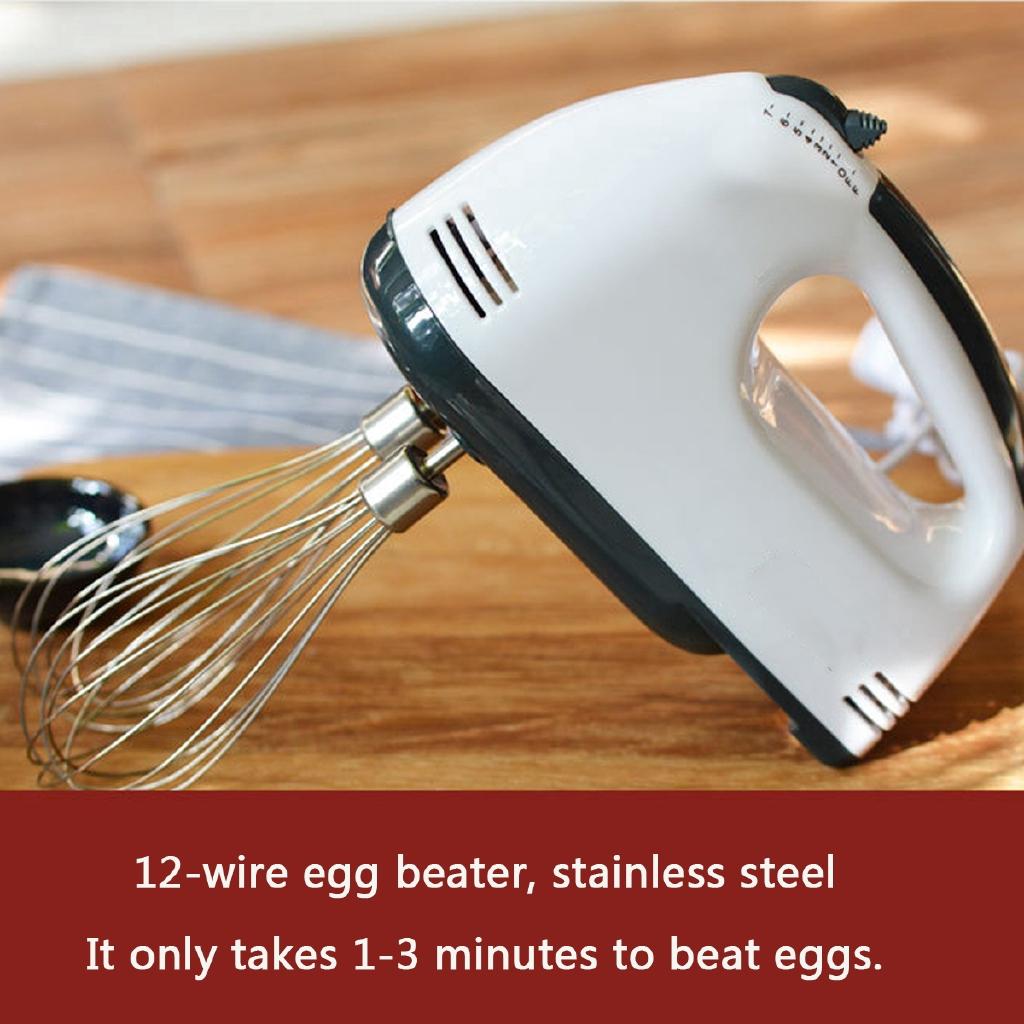 7 Speed 180W Electric Handheld Mixer Multifunction Eggs Beater Cake Baking Home Handheld Small Automatic Cream Eggs Beater