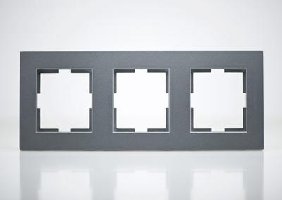 Finishing Plate - NOVELLA - Triple - Smoked Plastic - Polycarbonate - Interior