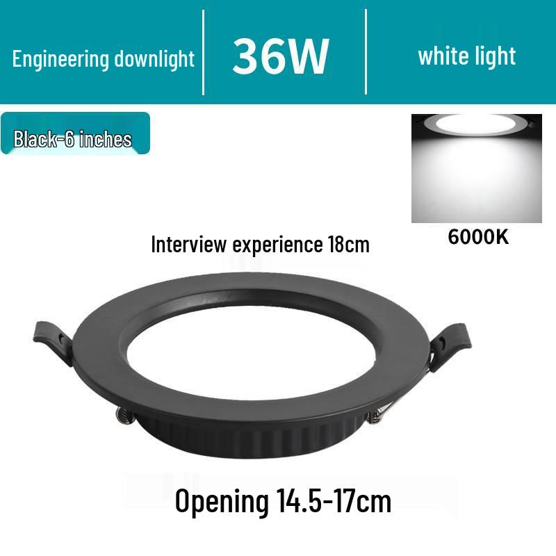 High Power Super Bright Recessed Downlight for Commercial & Retail Ceilings